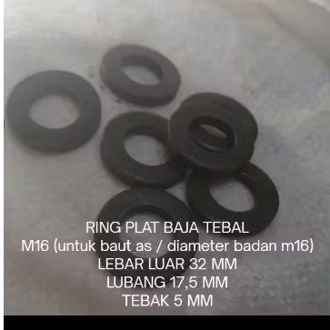 RING PLAT  TEBAL BAJA M16
