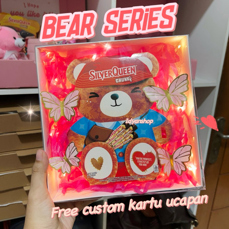 

HAMPERS COKLAT BERUANG FRAME LAMPU KADO VALENTINE GIFTBOX COKLAT