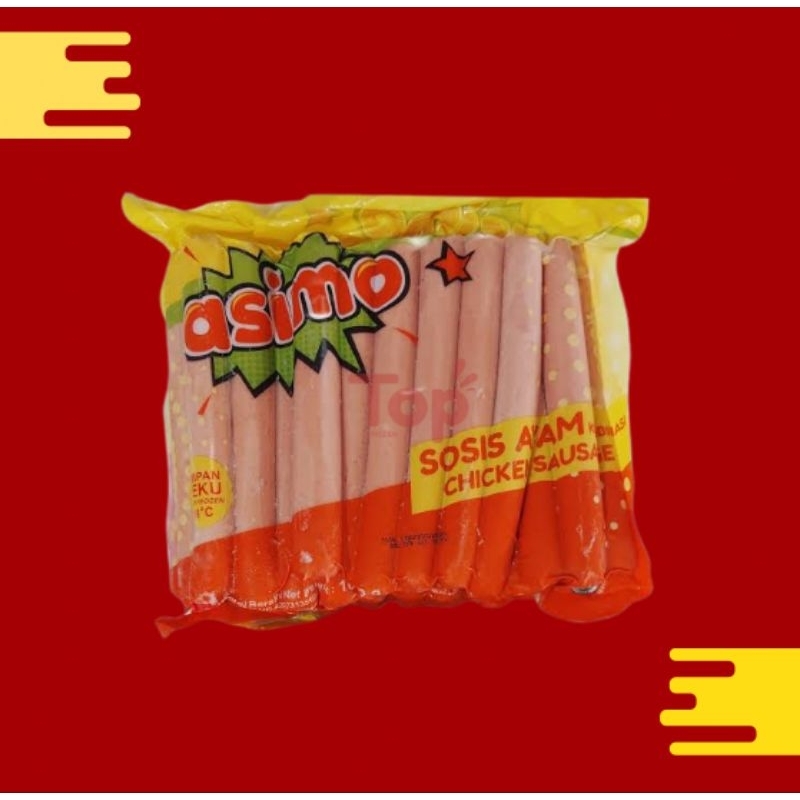 

Asimo Sosis Ayam 1kg isi 30
