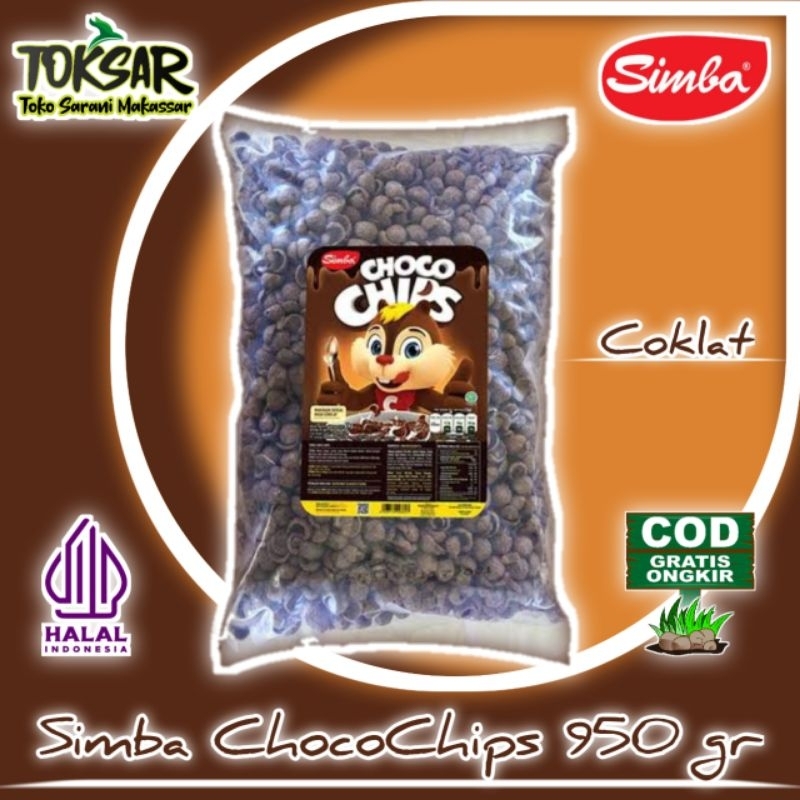 

ChocoChips Simba 950 gram (Free Packing Dos!) | Sereal Simba | Sereal Promo