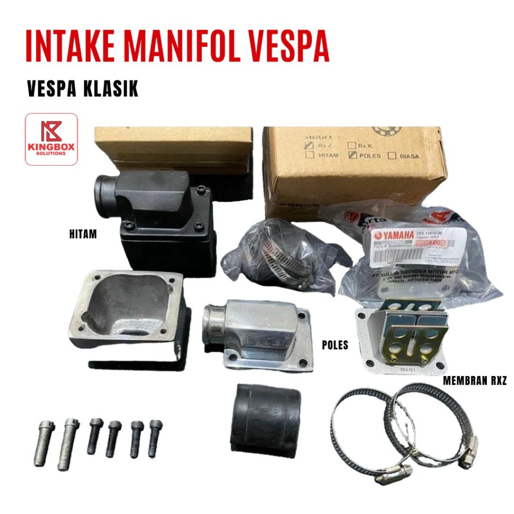 Intake Manifol Vespa Susun Membran RXZ RX King