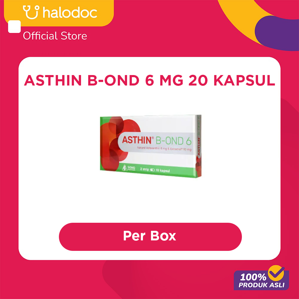 Asthin B-Ond 6 mg 20 Kapsul