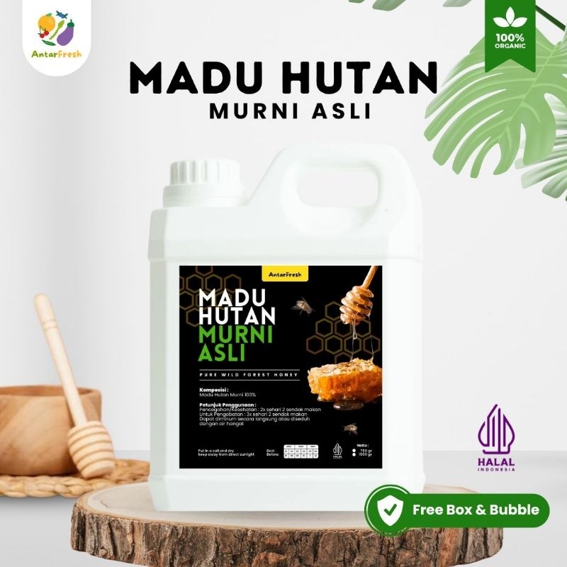 

Madu HUTAN LIAR Murni ASLI 1KG AntarFresh / Madu Hutan Liar Asli Kalimantan