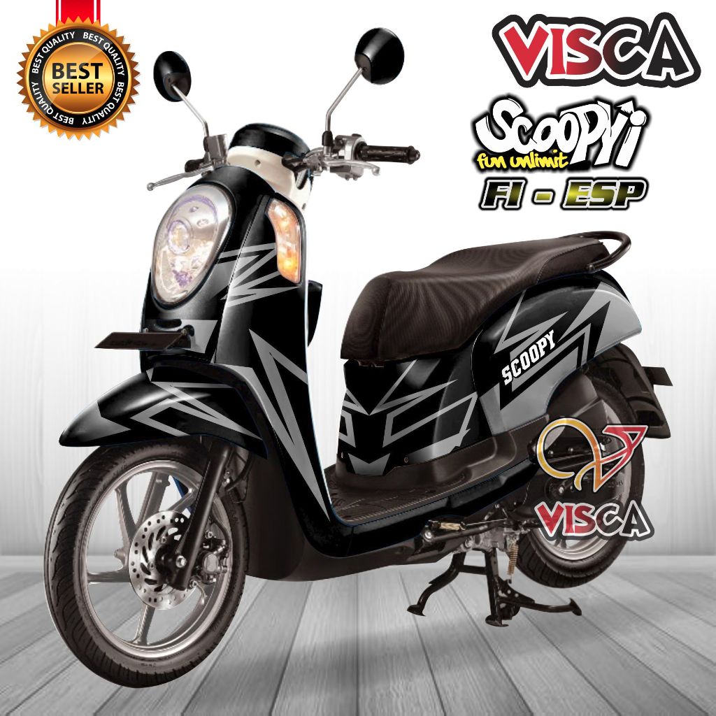 Decal Scoopy Fi 2015 2016 Full Body Stiker Scoopy Fi 2015 2016 Full Body Striping Scoopy Fi 2015 201