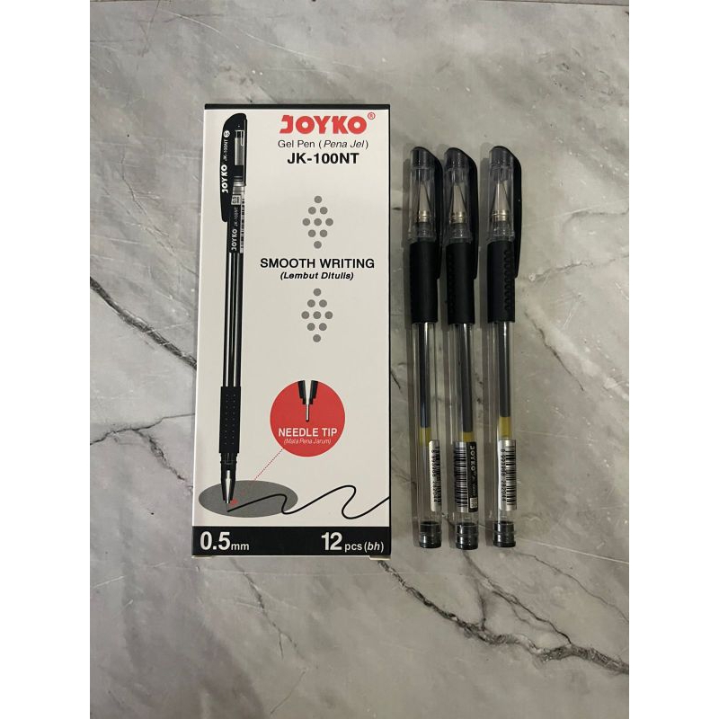 

PULPEN BOLPEN GEL JOYKO HI - TECH JK - 100 JOYKO (12PCS) ALAT TULIS