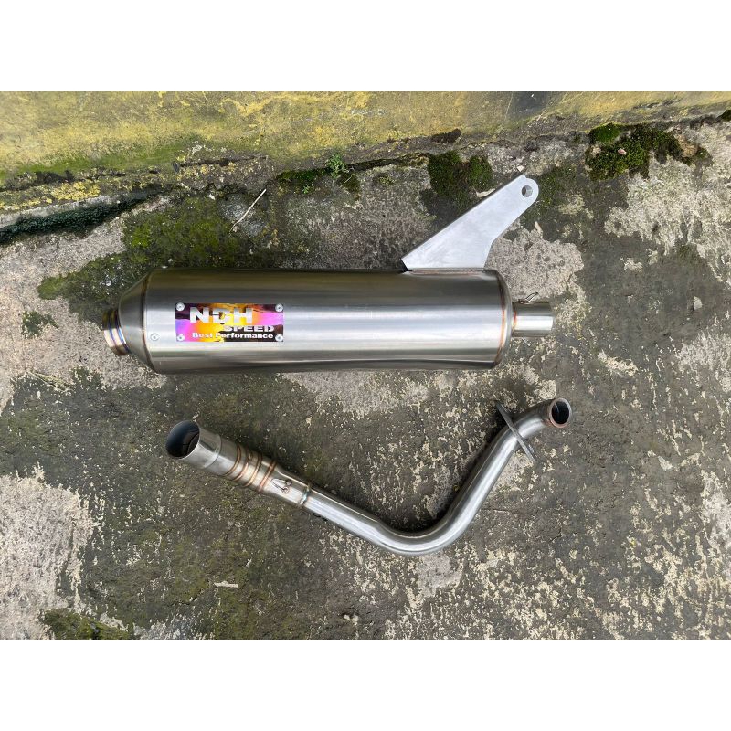 Knalpot Standar Racing Beat Deluxe Beat Fi Karbu Scoopy Genio original NDH Speed Inlet 38mm