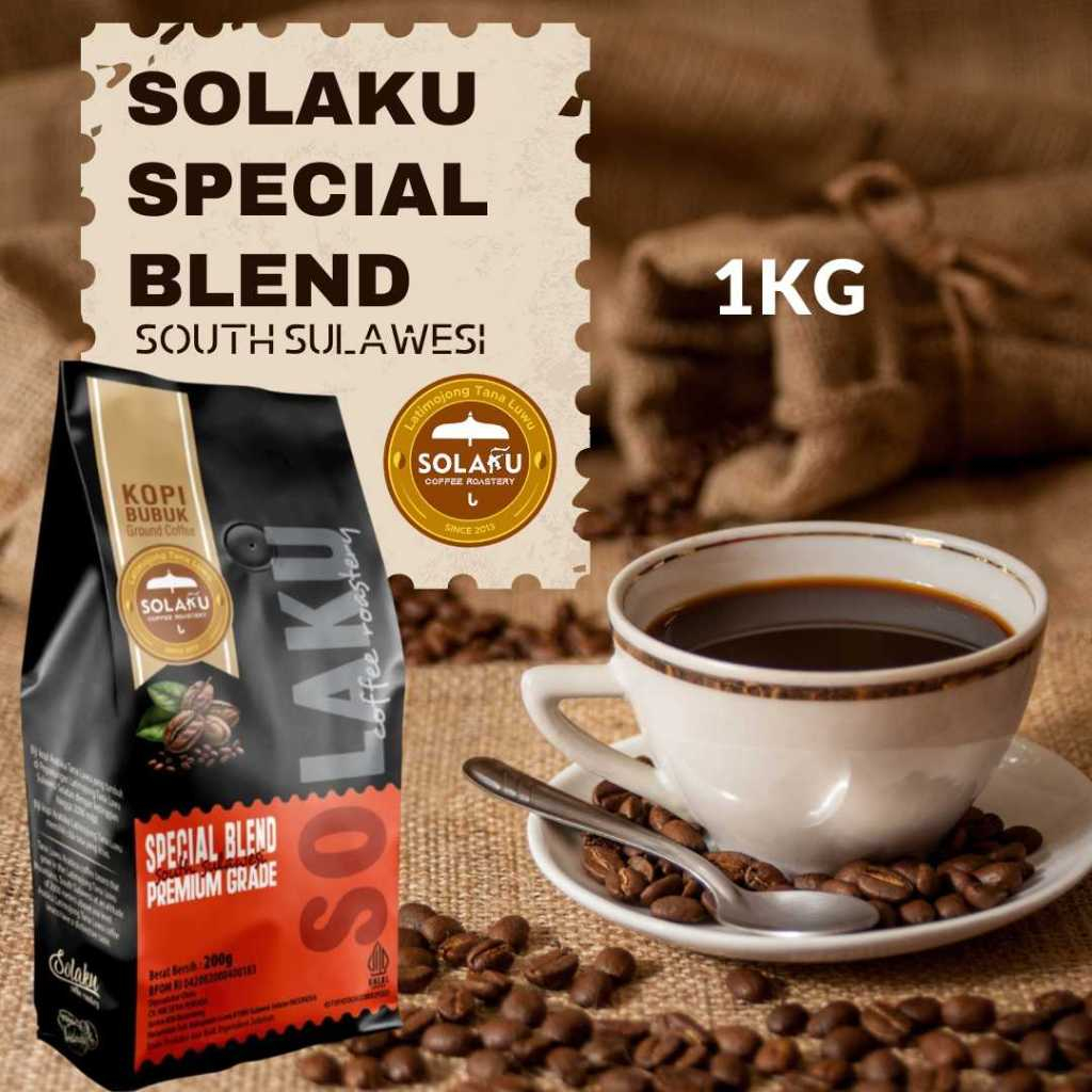 

KOPI TANA LUWU [ SPECIAL BLEND [ SULAWESI SELATAN [ KOPI SOLAKU 1 kg
