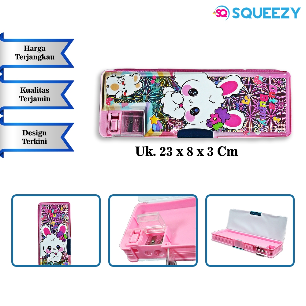 

Pencil Case Squeezy PC-SQ7825 + Rautan