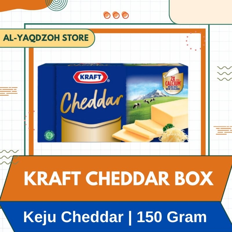 

Kraft Keju Cheddar Box 150 Gram