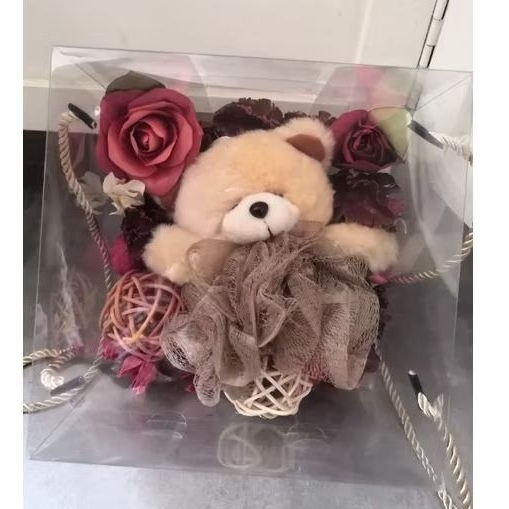 

gift hampers kado valentine boneka bunga