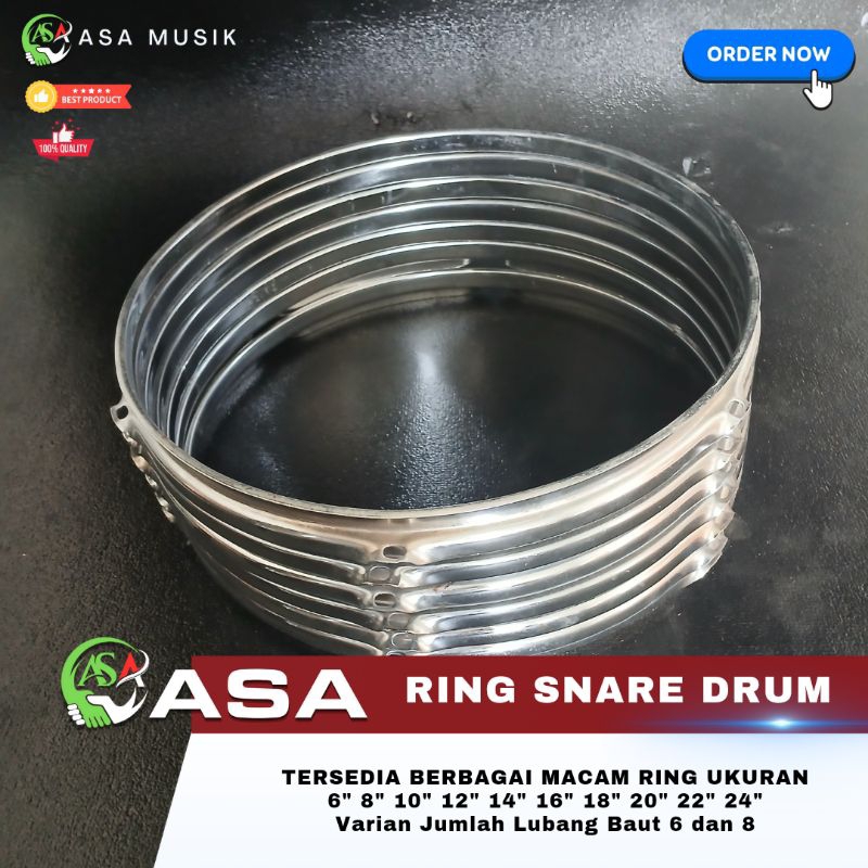Ring Snare Drum Tenor Drumband