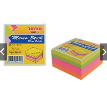 

Memo Stick 400 lembar Sticky Notes MMS-1 / MMS-1P JOYKO