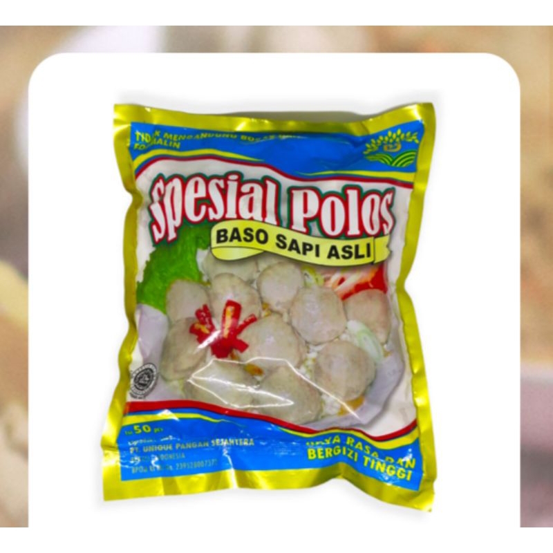 

Bakso Special Polos Isi 50 SN