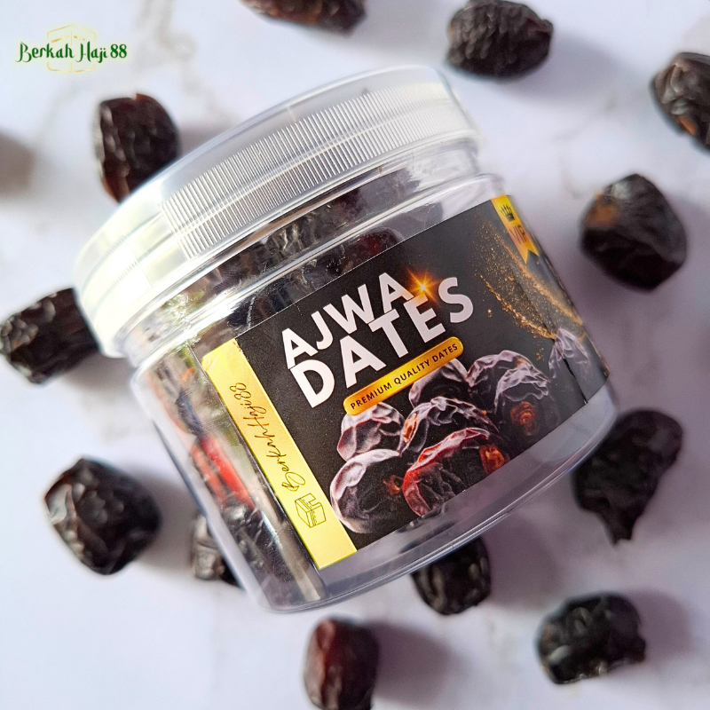 

ADR Kurma Ajwa Toples Madinah Premium VIP Orinal 100% / Kurma Nabi Saudi Oleh Oleh Haji dan Umroh