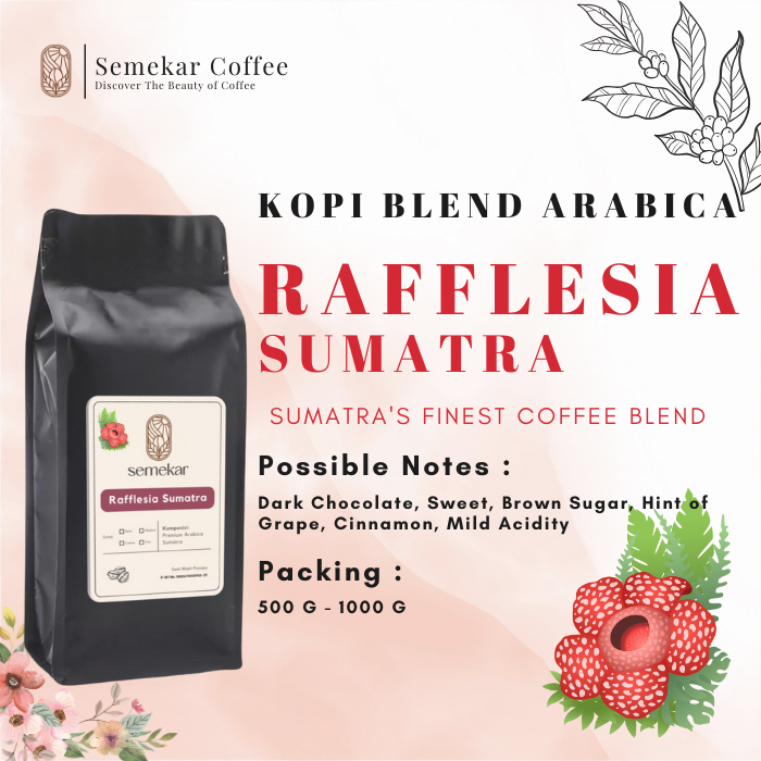 

Kopi Blend Rafflesia Arabica Espresso Roasted Beans - 500G & 1000G