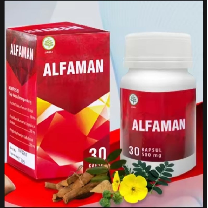 alfaman obat herbal asli multivitamin