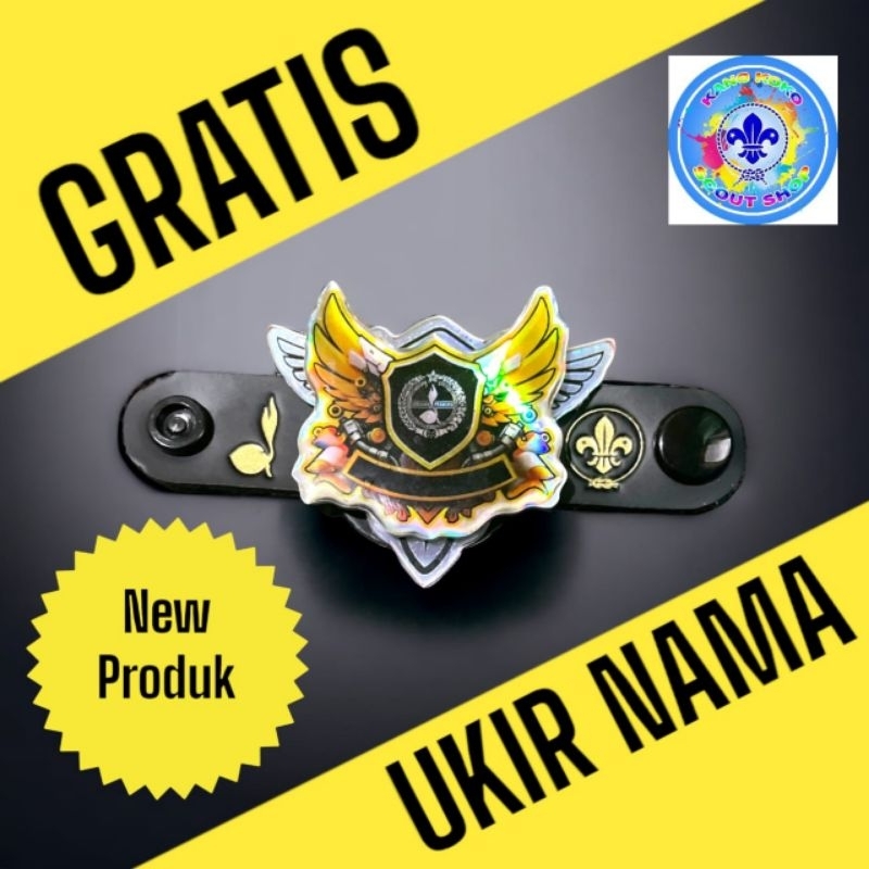 ring kacu pramuka custom nama ring kacu pramuka penegak pandega,penggalang kolong kacu ring kacu