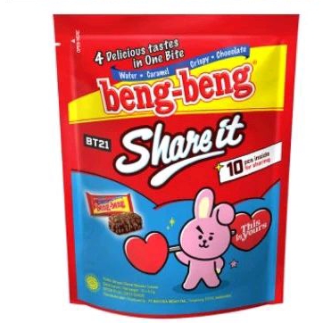 

Beng-Beng Share It Wafer Rice Crispy Cokelat Pouch 25 9g