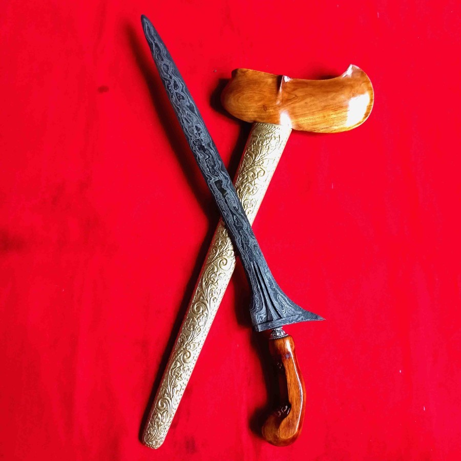 Koleksi Pusaka Keris Jalak Sangu Tumpeng Pamor Jung Isi Dunyo Tanguh Madura Sepuh