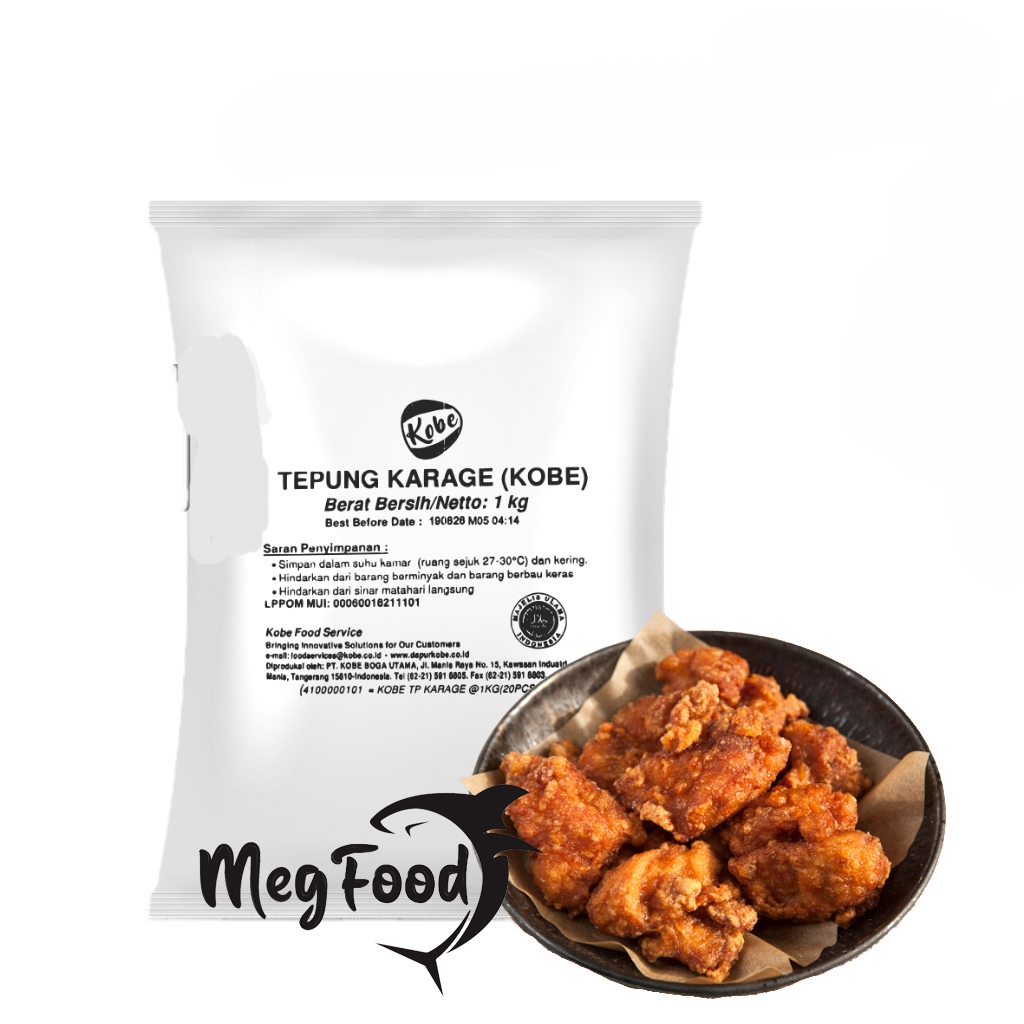 

KOBE TEPUNG KARAAGE 1 Kg | Tepung Ayam Goreng Karage Ala Jepang