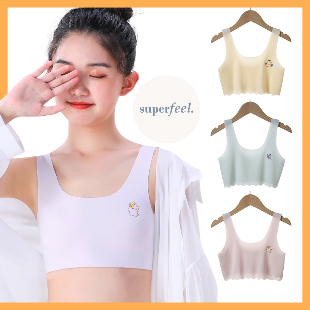SFL MINI SET KEMBEN ANAK SEAMLESS BRA REMAJA ANAK KECIL PEREMPUAN PUBER STEP 1 MINISET ANTI JEPLAK