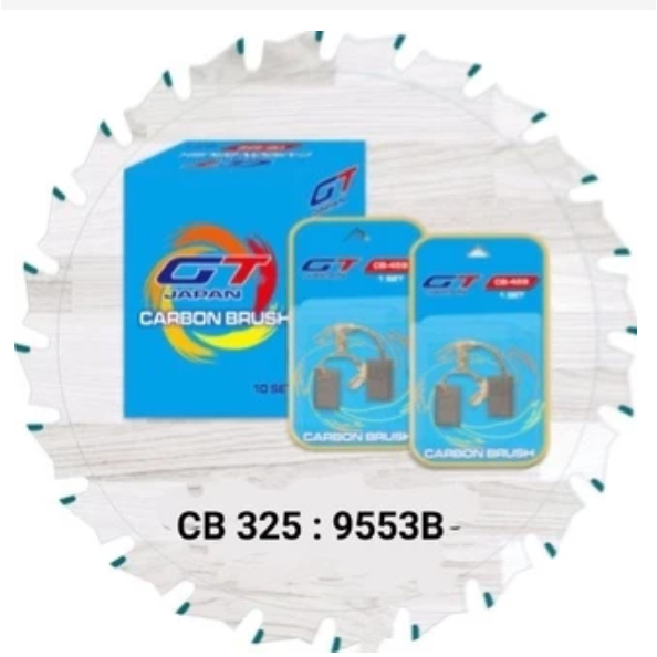 CARBON BRUSH / BOSTEL TYPE 325 GT GERINDA 9553B MAKITA