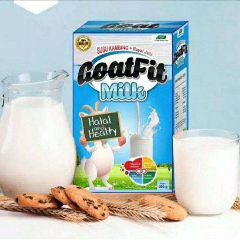 

Susu Kambing Etawa Goatfit 200gr