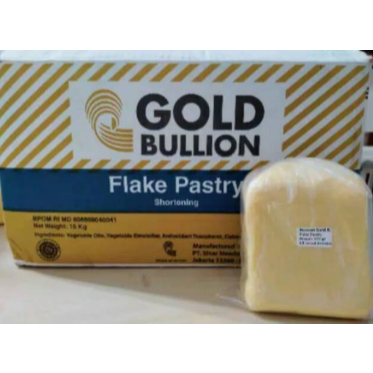 

Gold Bullion Flake Pastry REPACK 500gr / KORSVET
