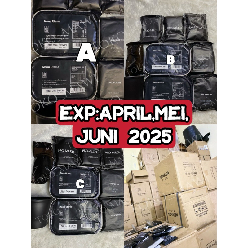

OBRAL NEW RANSUM NARAGA Plus RANSUM TNI JATAH EXP JUNI & AGUSTUS 2025