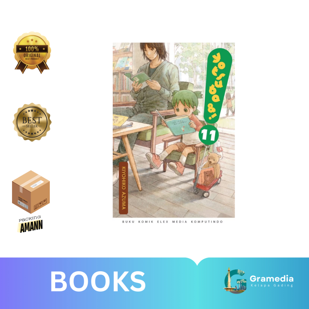 Gramedia MKG - Komik Yotsuba& 11 (2023) (Kiyohiko Azuma)