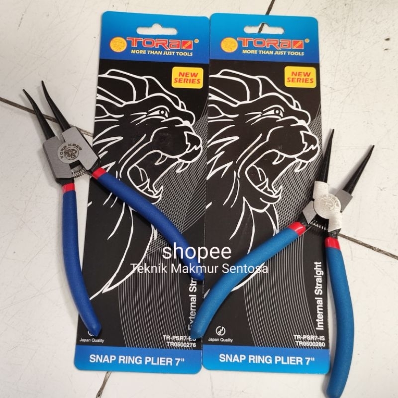 Tang Snap Ring 7" Tora ES / IS Snapring Buka Tutup 7 Inch Tang Spi