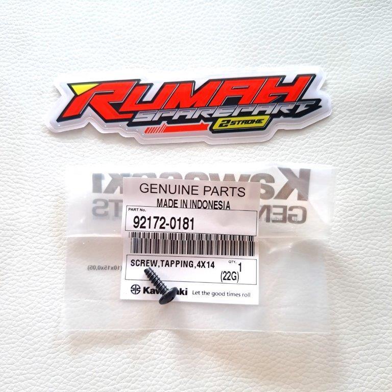 BAUT KLEMAN KABEL KM SPEEDOMETER BAUT DRAT KASAR NINJA 150 SS R RR NEW OLD ORIGINAL KAWASAKI 92172-0