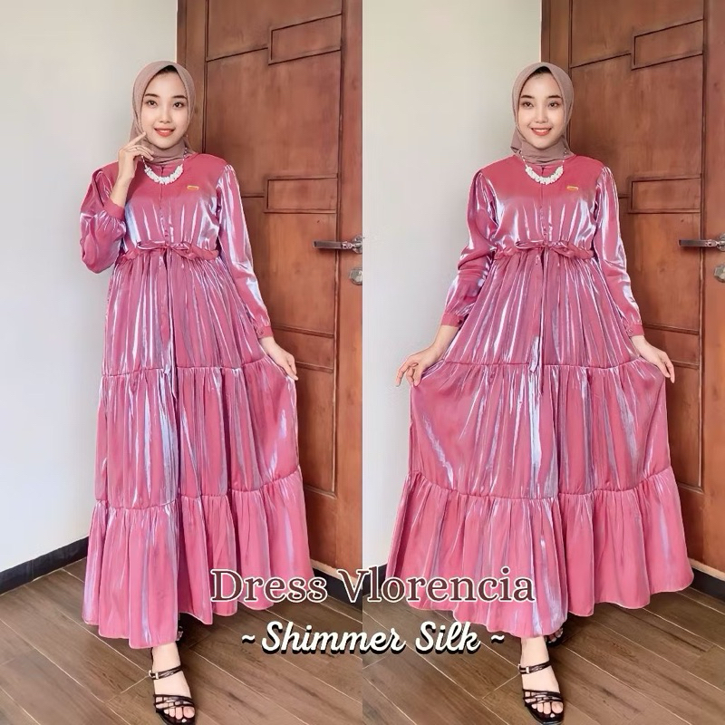 Dress Vlorencia Shimmer Silk