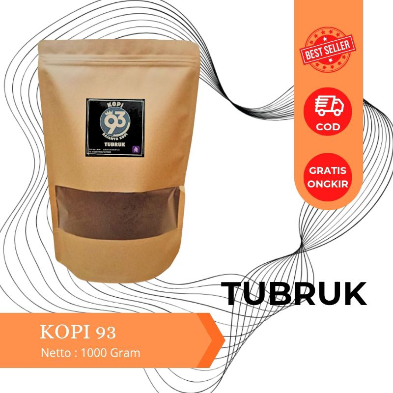 

KOPI TUBRUK ukuran 1 kg