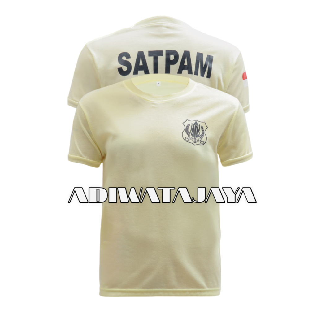 KAOS SATPAM TERBARU 2025 KAOS SECURITY BAJU KAOS SATPAM LENGAN PENDEK