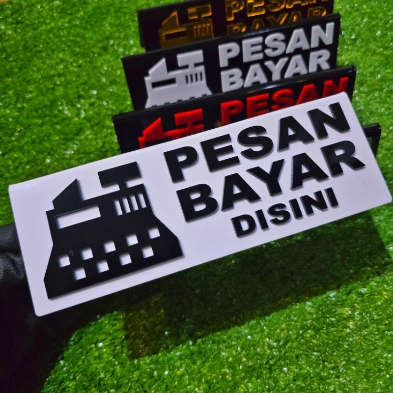 

acrilik pesan bayar disini / kwalitas 3D premium