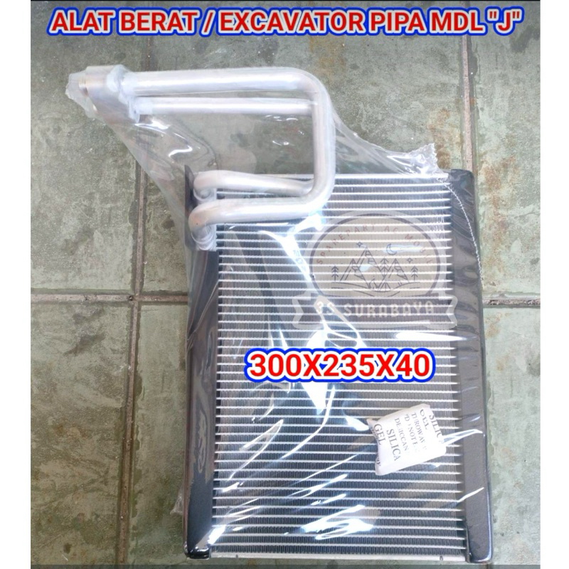 Evaporator Excavator Alat berat model  Pipa J Ac Mobil Exa Evap Cooling Coil (Baru/New)