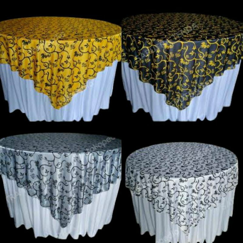 Taplak Runner Untuk Meja Bulat - Taplak Variasi Untuk Cover Meja Bulat (Runnernya Saja)
