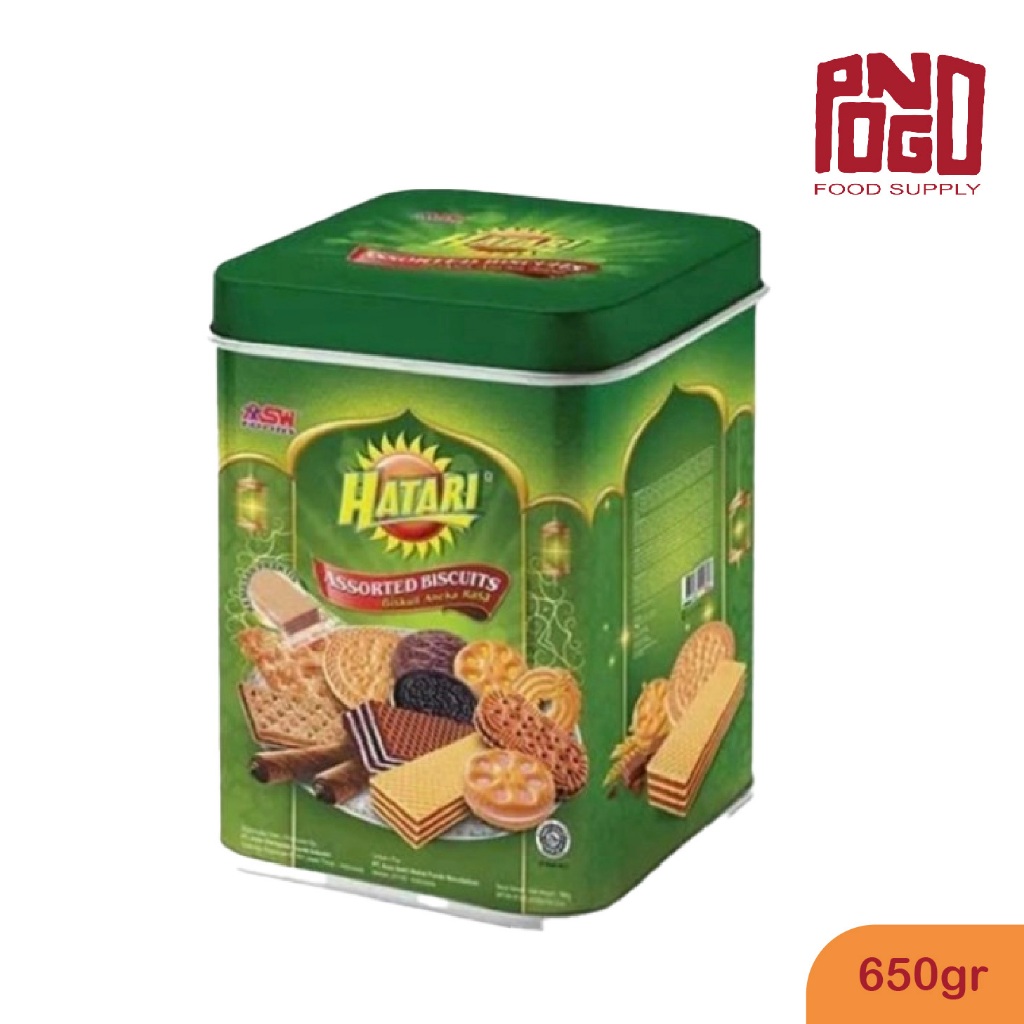 

Hatari Coconut Biscuit Kotak 650gr Wafer Biskuit Lebaran