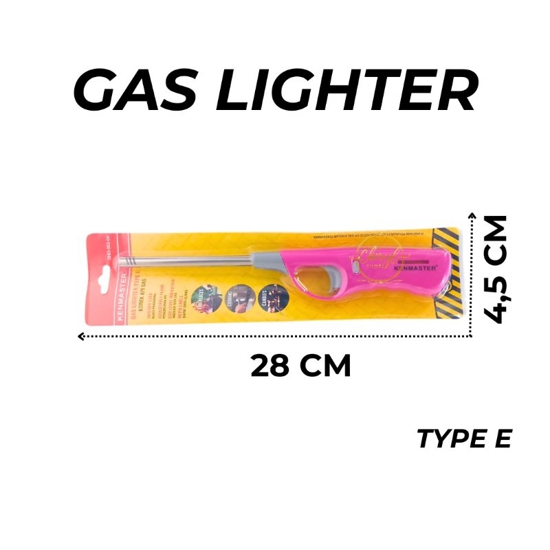 [Jt] (1 Pcs) Gas Lighter Besar Refill / Korek Api Gas Besar Refill / Pemantik Besar Refill / Korek