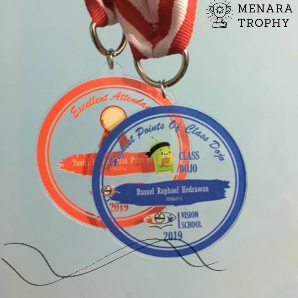 Medali Akrilik / Medali Wisuda / Gordon Wisuda