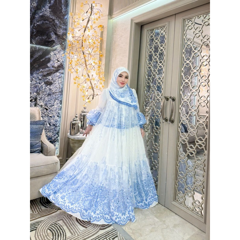Dress Set Viral OFFICIAL SS STORE EKSKLUSIF Shellasaukia ORI 100% by Shellasaukia