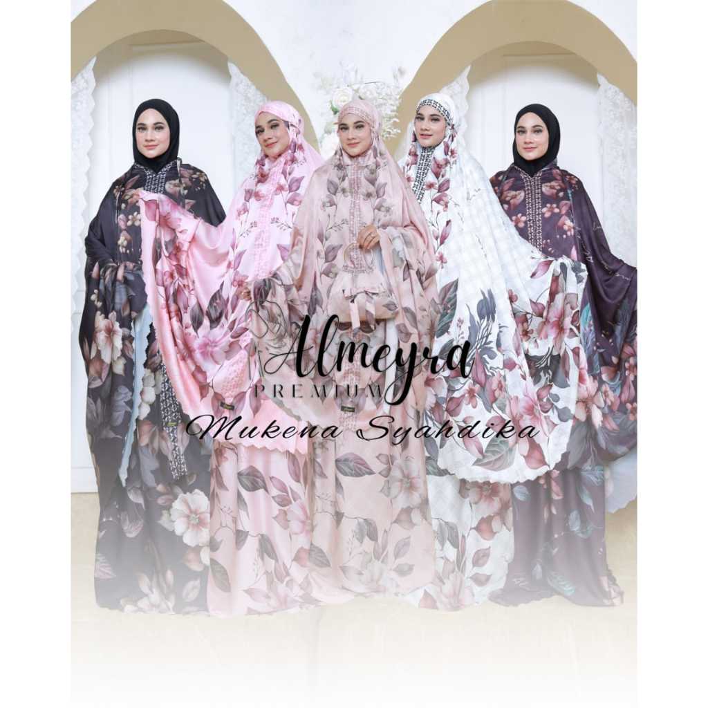 Mukena Syahdika Cantik Mewah Elegan