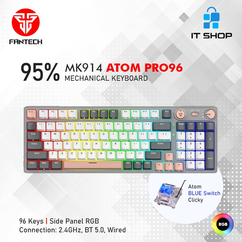 Fantech MK914 ATOM PRO96 SATURN - Blue Switch