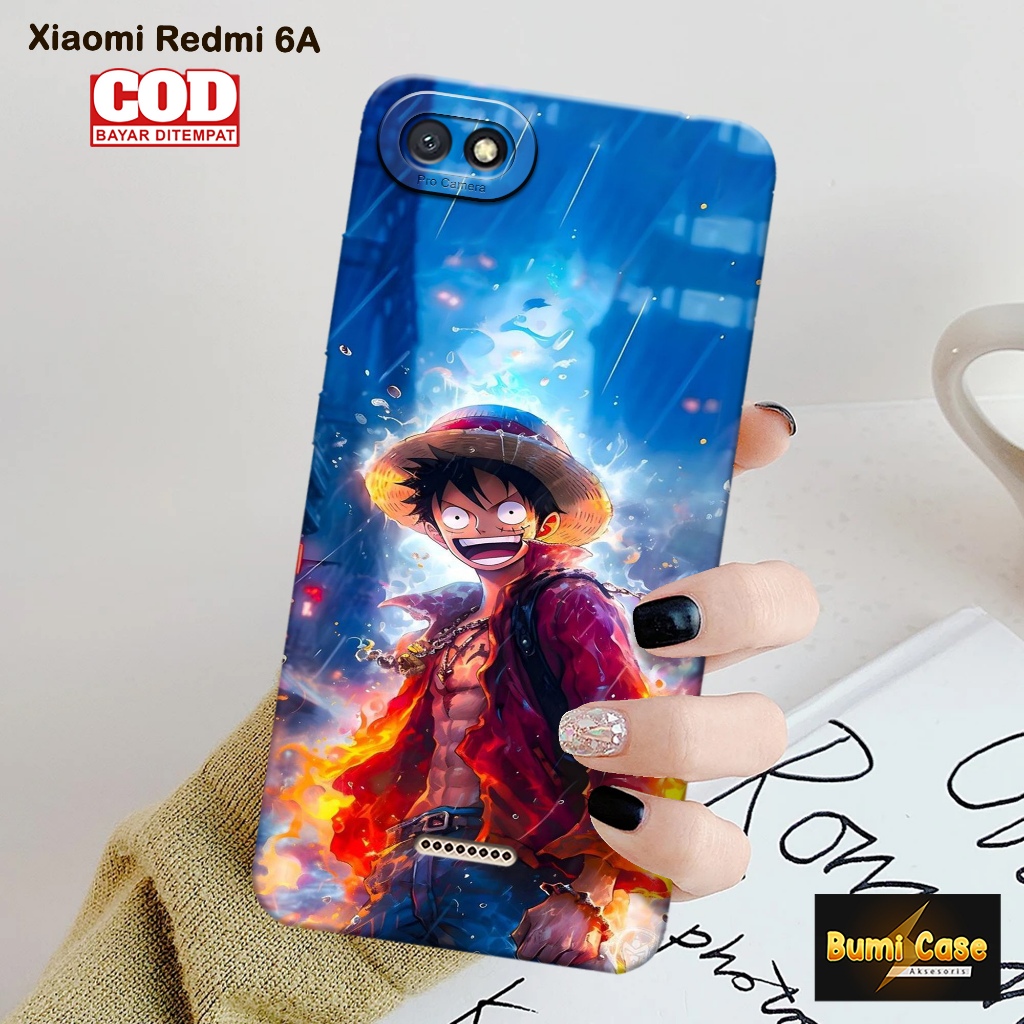 Bumi Case Xiaomi Redmi 6A - Fashion Case Anime - Softcase Pro Camera Xiaomi Redmi 6A - Casing Hp Xia