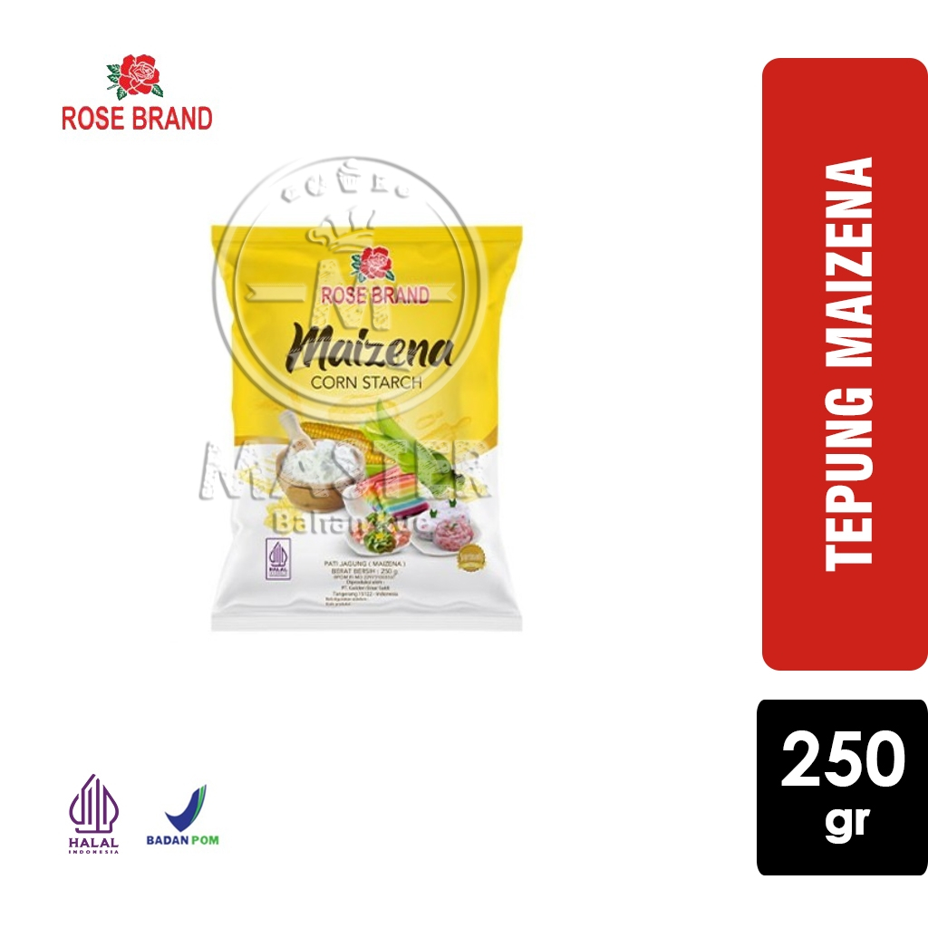 

Tepung Maizena Rosebrand Tepung Jagung Corn Starch Rose Brand [250gr]