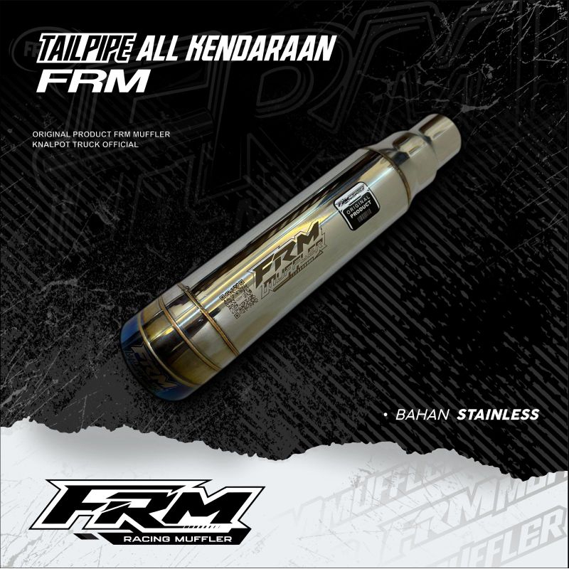 knalpot cabang racing FRM MUFFLER