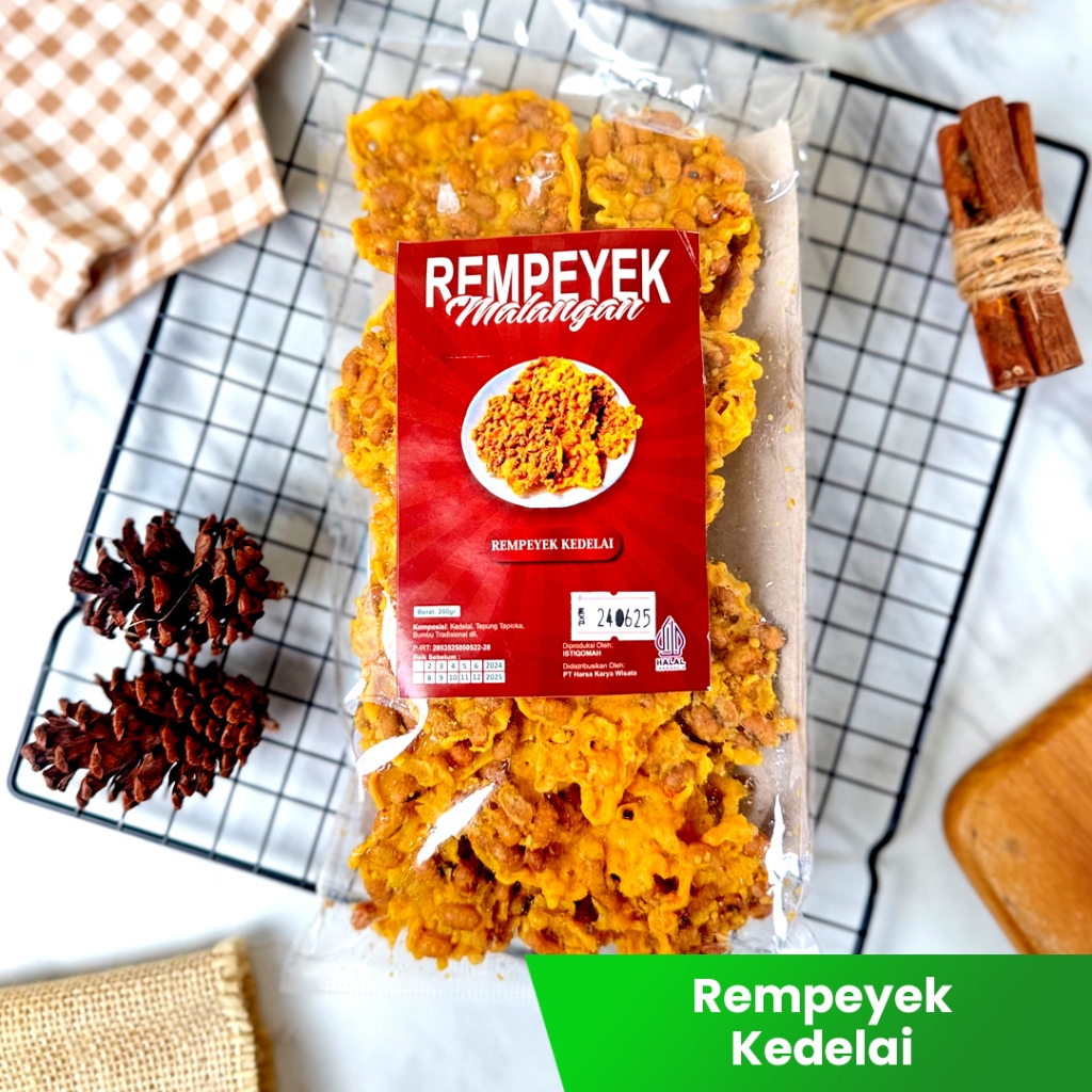 

PEYEK MALANG I Rempeyek Teri I Rempeyek Kacang Kedelai I Rempeyek Khas Malang 200gr I Rempeyek Enak Gurih Malang