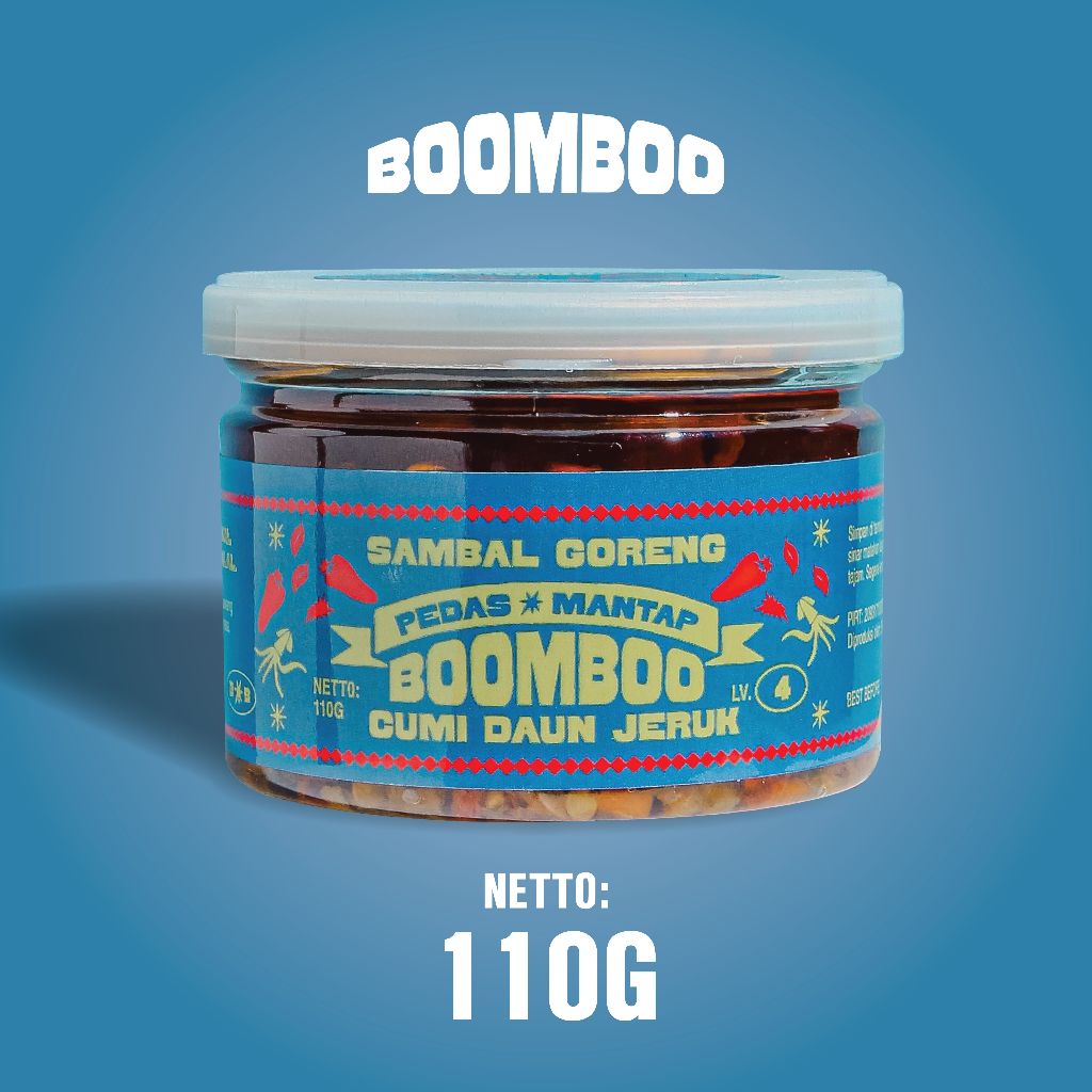 

Sambal Cumi Daun Jeruk (Level 4) - 110gr - BOOMBOO