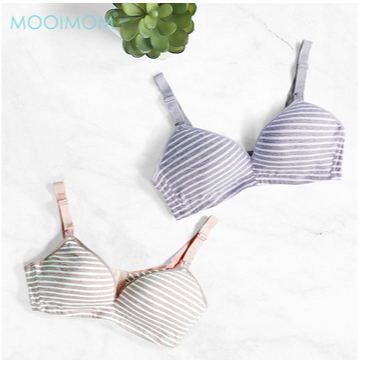 MOOIMOM Stripe Maternity & Nursing Bra - Bra Hamil & Menyusui